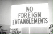 NO LINK - "isolationist" demonstration USA 1941