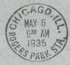 USA postmarks 1930-1935