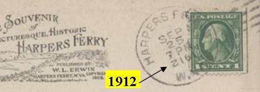 USA POSTMARKS : Errors, Freaks, and Oddities 1912-1948