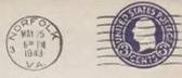 Other WW2 wartime postmarks of US cities H to P